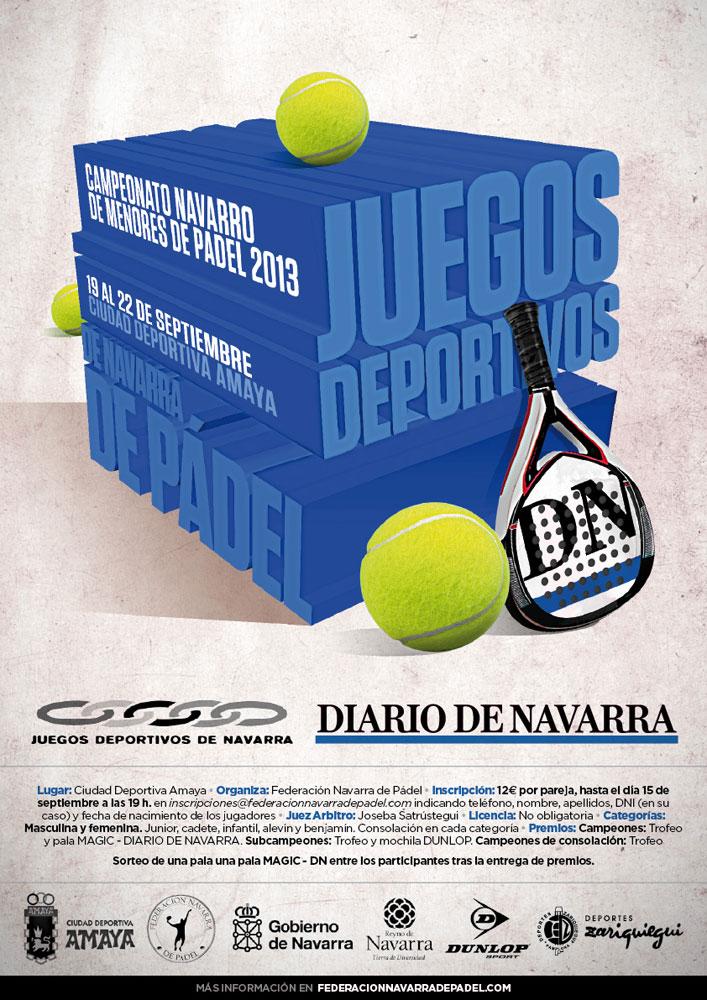 Campeonato Navarro de Menores de P&aacute;del 2013